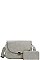 2IN1 DESIGNER CROSS BODY SHOULDER BAG WITH MATCHING WALLET