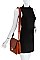 2IN1 DESIGNER CROSS BODY SHOULDER BAG WITH MATCHING WALLET