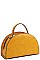 2 IN 1 SEMI CIRCLE SATCHEL WITH MATCHING WALLET