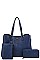 3IN1 STYLISH SATCHEL COIN PURSE AND MATCHING WALLET SET