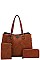 3IN1 STYLISH SATCHEL COIN PURSE AND MATCHING WALLET SET