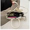 Small Size Bo-Tie Fashion Solid Color Satchel / Cross-Body