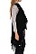 Pack of (6 Pieces) Stylish Fringe Cardigan