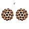 Trendy Stone Encrusted Ball Stud Earrings SLKE9129