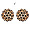 Trendy Stone Encrusted Ball Stud Earrings SLKE9129