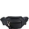 STYLISH SMOOTH FAUX LEATHER FASHION TASSELED TRAVEL WAIST BAG JYKL-089