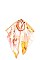 Water Colored Drawing Scarf
