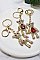 PACK OF 12 CUTE TEDDY Bear Keychains - Party Favors