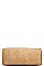 TRENDY SMOOTH TEXTURED TASSELED MESH HOBO BAG JYL-0043