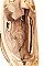 TRENDY SMOOTH TEXTURED TASSELED MESH HOBO BAG JYL-0043