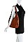 SIDE ZIPPER HOBO BAG