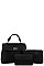 3IN1 STYLISH MODERN SATCHEL WITH LONG STRAP