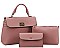 3IN1 STYLISH MODERN SATCHEL WITH LONG STRAP