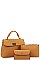 3IN1 STYLISH MODERN SATCHEL WITH LONG STRAP