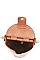 PAIL BUCKET SHAPE SHOULDER BAG