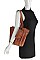 TRENDY 3 IN 1 MULTI FOLDED DESIGN TOTE BAG