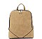 TRENDY PLAIN COLOR BACKPACK