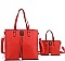 2 IN 1 FASHION STRING DESIGN TOTE BAG