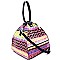 L0154-LP Colorful Tribal Print Unique Dome-Shape Shoulder Bag
