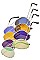 PACK OF 12 ASSORTED COLOR FASHION AVIATOR SUNGLASSES