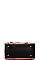 NICOLE LEE COLORFUL SATCHEL BAG WITH LONG STRAP