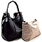 Fashionable Laser-cut 2 in 1 Pocket Hobo MH-LB105