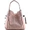 Fashionable Laser-cut 2 in 1 Pocket Hobo MH-LB105