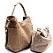 Fashionable Laser-cut 2 in 1 Pocket Hobo MH-LB105