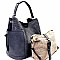 Fashionable Laser-cut 2 in 1 Pocket Hobo MH-LB105