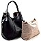 LB105-LP Laser-cut 2 in 1 Pocket Hobo