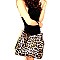 Classy Leopard Print Laser-cut 2 in 1 Hobo Bag MH-LB105P