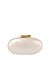 Oval Marble Clutch Evening Bag