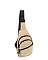 Quilted Nylon Sling Bag