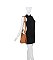 Fashion Drawstring Bucket Crossbody Bag