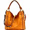 Stitched Detail 2-Way Hobo MH-LDG001
