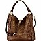 Stitched Detail 2-Way Hobo MH-LDG001