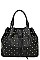 MODERN CUTE PEARL ACCENT SATCHEL WITH LONG STRAP