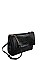 CROC PRINT CROSSBODY SHOULDER BAG