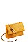 CROC PRINT CROSSBODY SHOULDER BAG