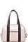 2 IN 1 BEAR PATCH BOSTON BAG SET WITH LONG STRAP