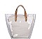 TRANSPARENT LAYERED 2-WAY BAG