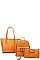 3IN1 STYLISH SATCHEL BACKPACK AND CLUTCH SET