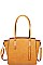 2IN1 MODERN SATCHEL SET WITH LONG STRAP