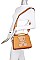 2 IN 1 CUTE BEAR PATCH AND STUDDED SATCHEL WITH CLUTCH SET