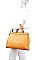 STYLISH 2 IN 1 SATCHEL WITH CROSSBODY SET