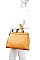 2IN1 STYLISH SATCHEL WITH CROSSBODY SET