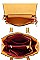 STYLISH 2 IN 1 SATCHEL WITH CROSSBODY SET