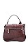 2 IN 1 CROC PATTERN CROSSBODY BAG WITH COIN PURSE