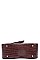 2 IN 1 CROC PATTERN CROSSBODY BAG WITH COIN PURSE
