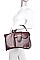 2 IN 1 CROC PATTERN CROSSBODY BAG WITH COIN PURSE